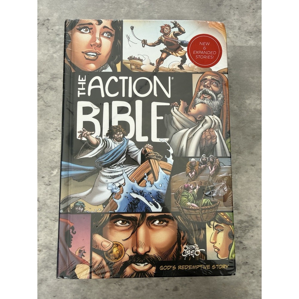 Sergio Cariello The Action Bible: God's Redemptive Story (Action Bible Series)